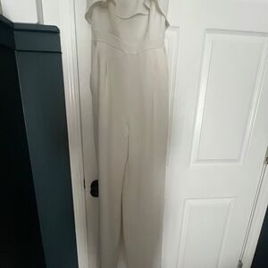 Elegant Antonio Melani Cream Jumpsuit